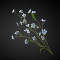 Forsythia Real Touch Stem