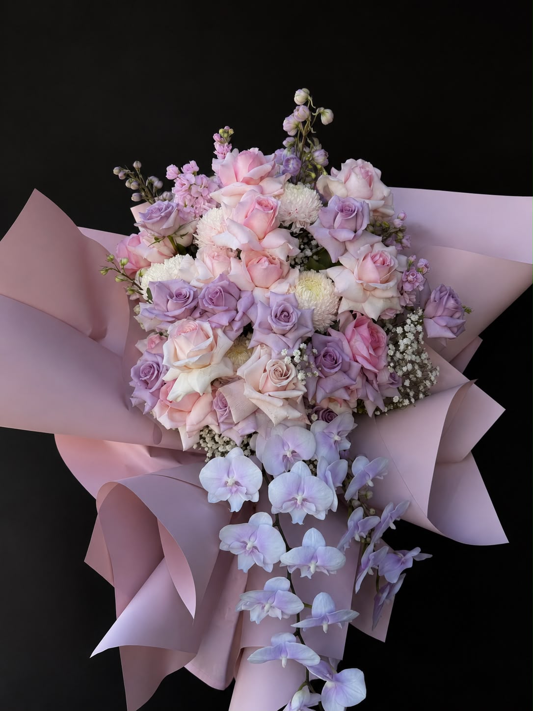 Amoura Pastel Garden Bouquet